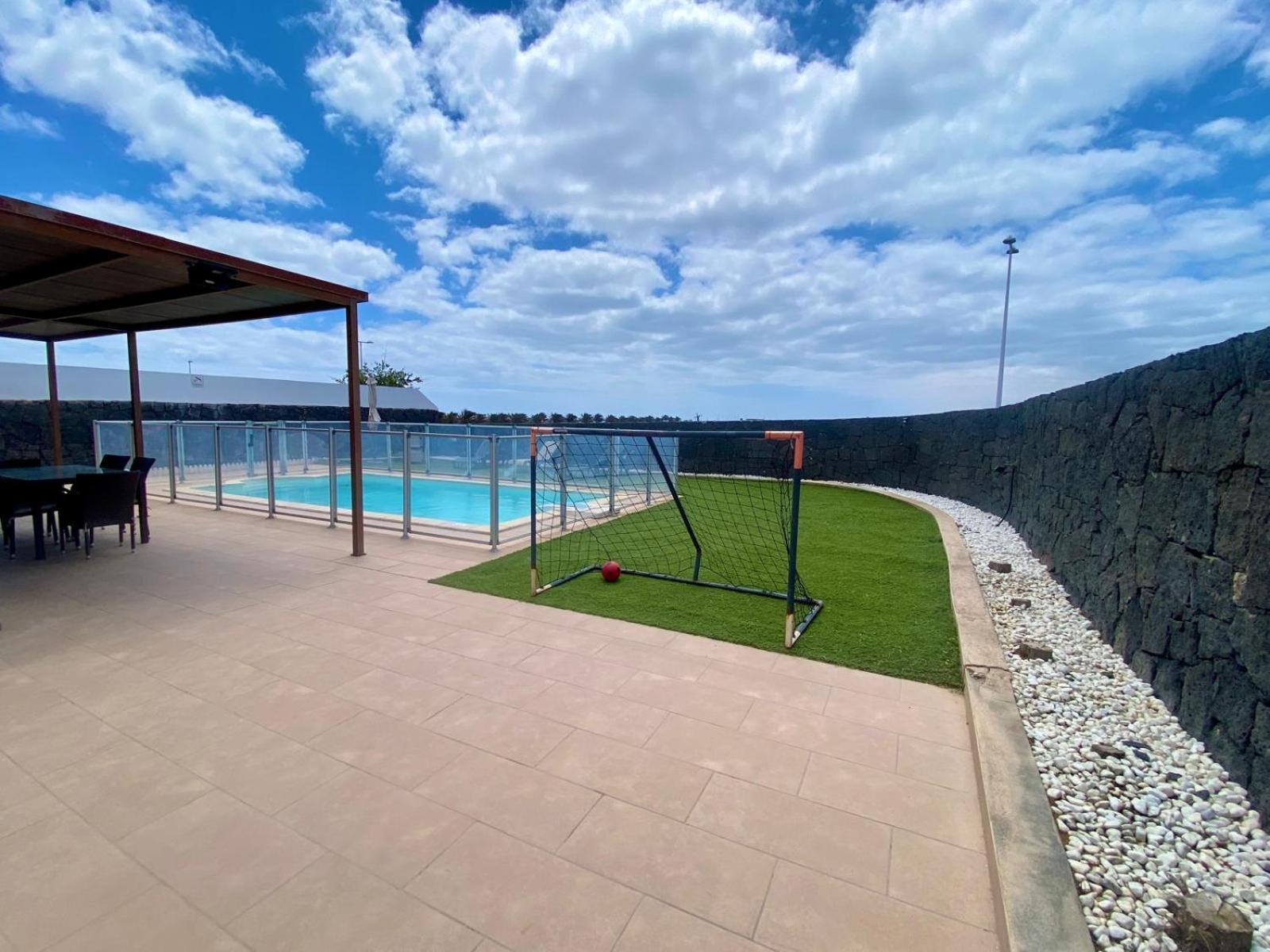 Villa Abuelo Paco - Private Heated Pool Playa Blanca  Luaran gambar