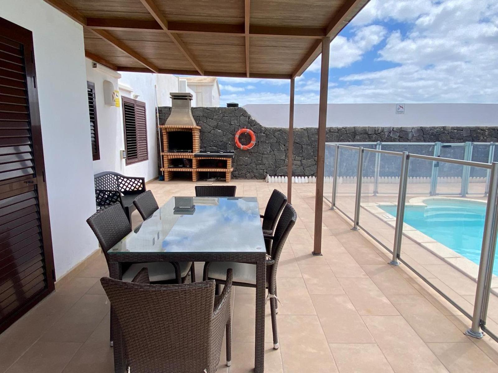Villa Abuelo Paco - Private Heated Pool Playa Blanca  Luaran gambar